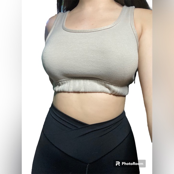 Brown crop top - Picture 2 of 9